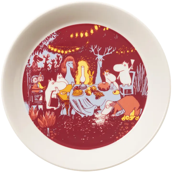 Taldrik Muumi Party Time 19cm