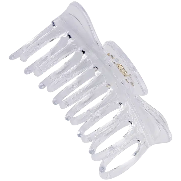 Cailap Hiussolki 12cm, kirkas läpinäkyvä