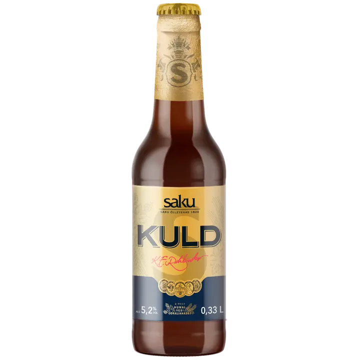 Saku Kuld õlu 5,2%vol 330ml