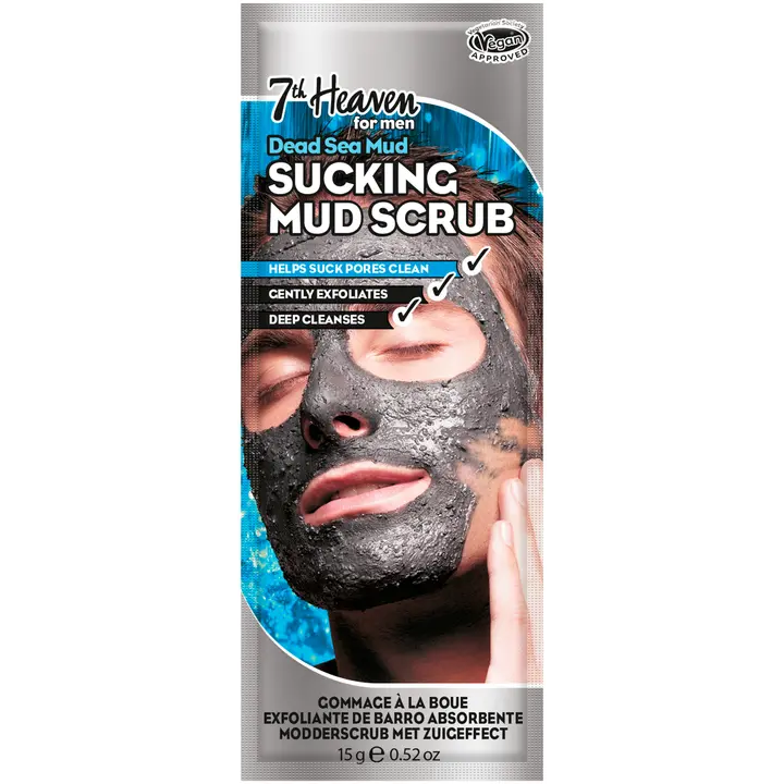 Montagne Jeunesse 7th Heaven Mens Dead Sea Sucking Mud Scrub 15g