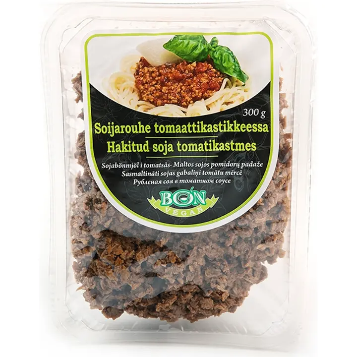 Bon Vegan Hakitud Soja Tomatikastmes 300G