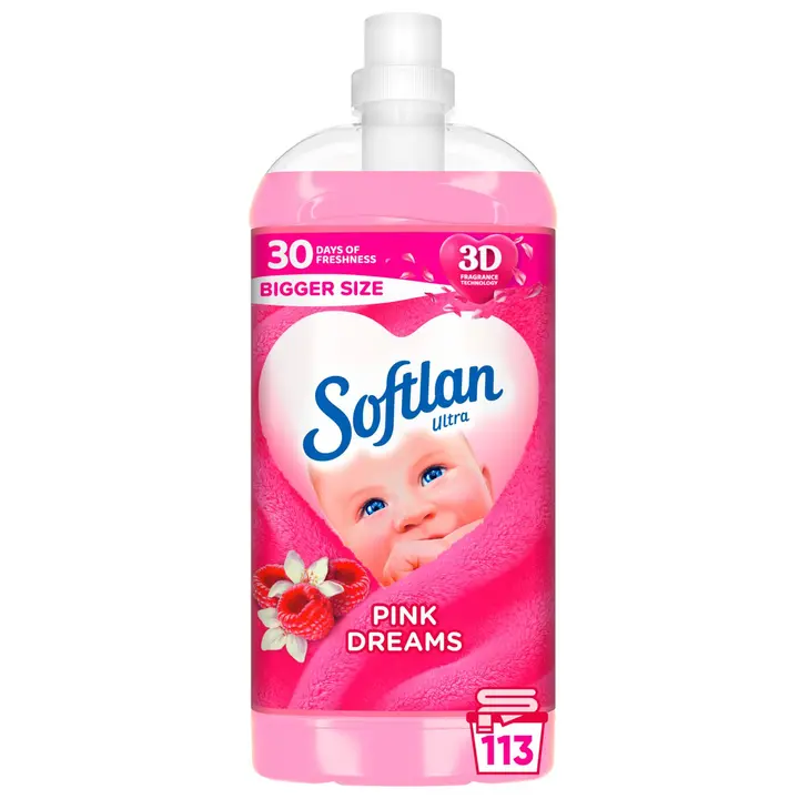 Softlan Ultra Pink Dreams huuhteluaine 1700ml