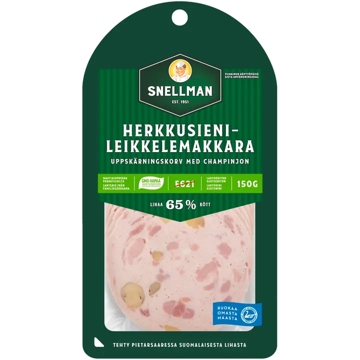 Snellman Herkkusienileikkelemakkara 150g