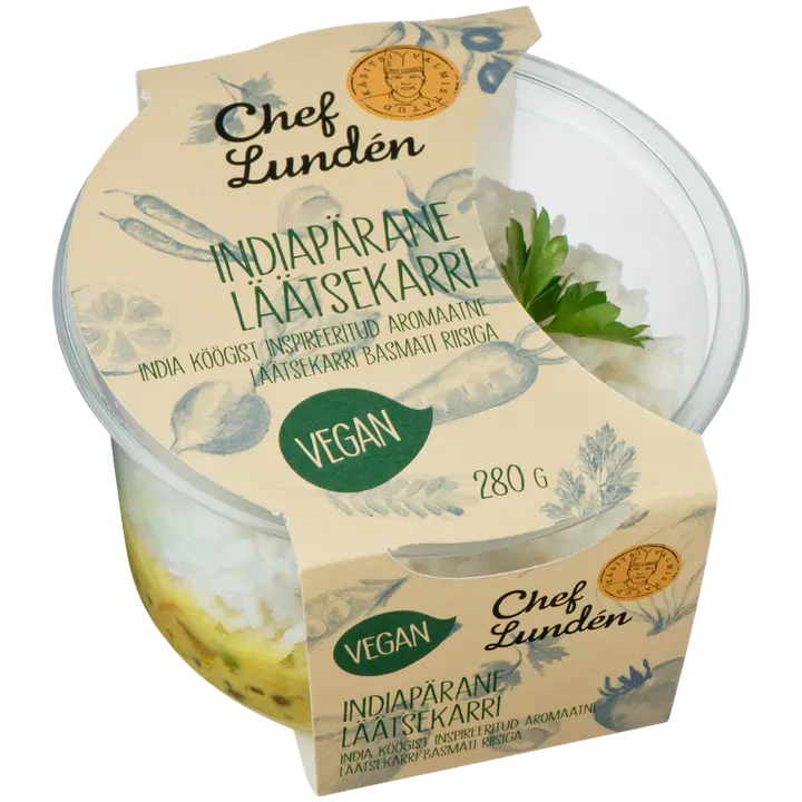 Chef Lunden Indiapärane Läätsekarri 280 G