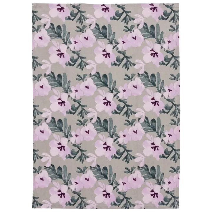 Pentik Hetki keittiöpyyhe 2 kpl/setti 50x70 cm kukka beige