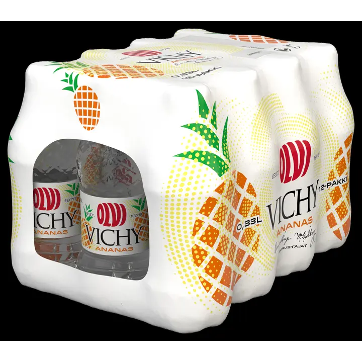 12xOLVI Vichy Ananas 0,33 l kmp