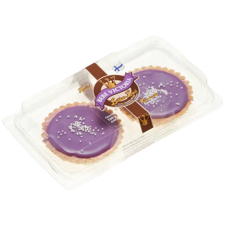 Laitilan Leipä Bebe Victoria  2x80 g Vegaaninen, Laktoositon, Maidoton