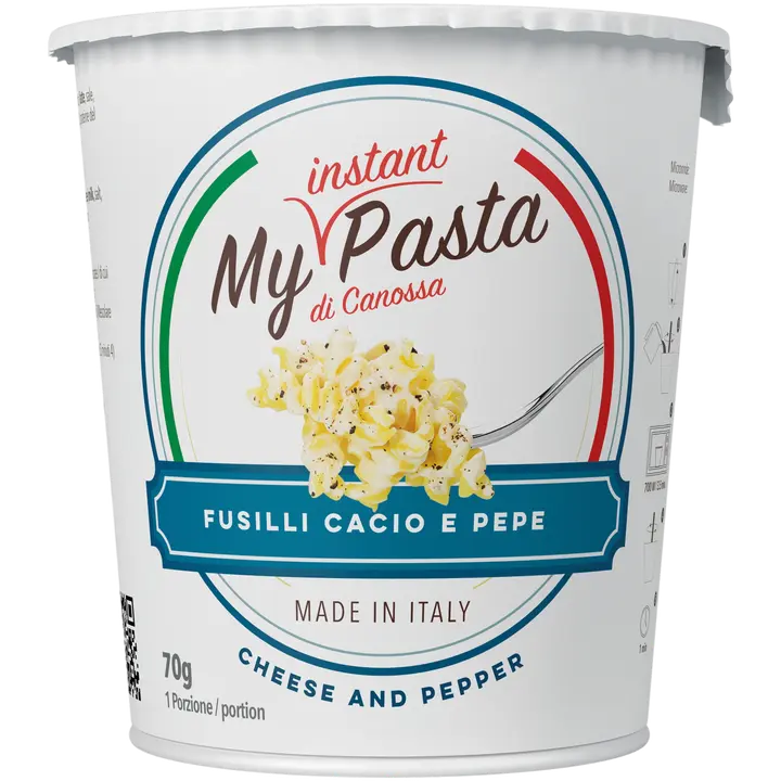 My Instant Pasta-ateria juusto ja mustapippuri