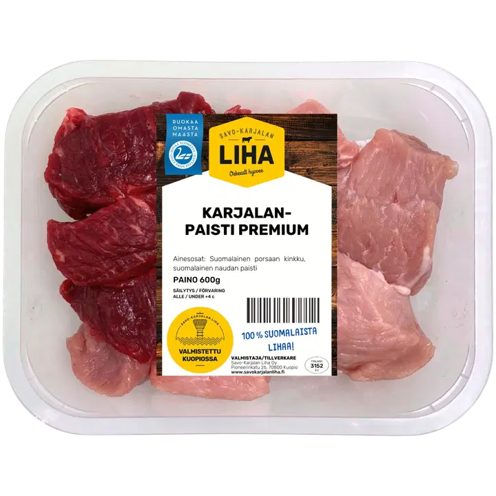Savo-Karjalan Liha Oy Karjalanpaisti premium 600g