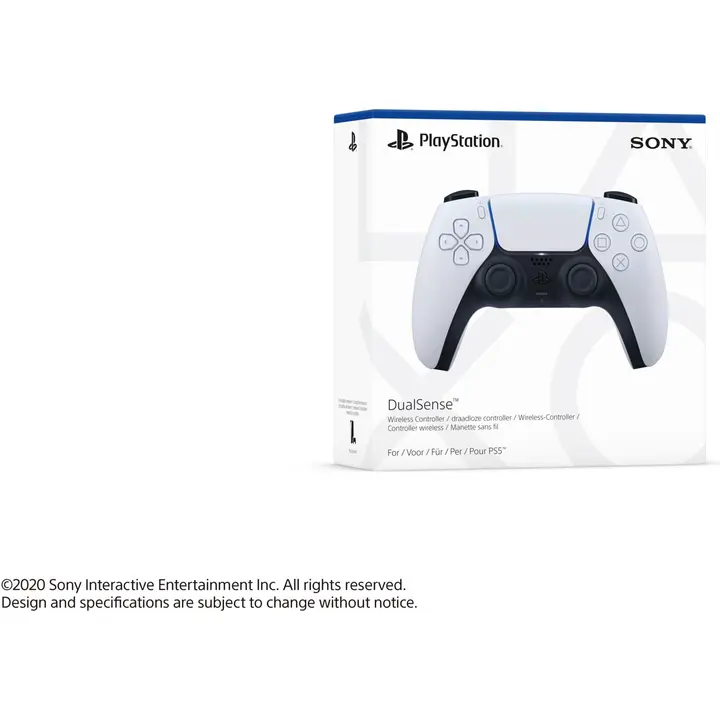 PS5 juhtpult DualSense juhtmevaba, valge