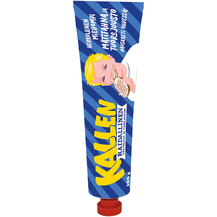 Kallen raidallinen mätitahna 185g