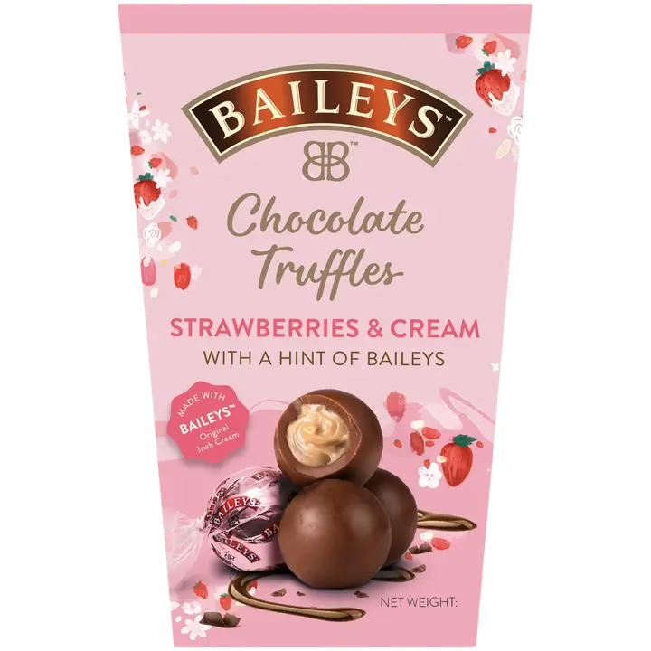 Baileys Strawberries & Cream truffles suklaarasia 205g