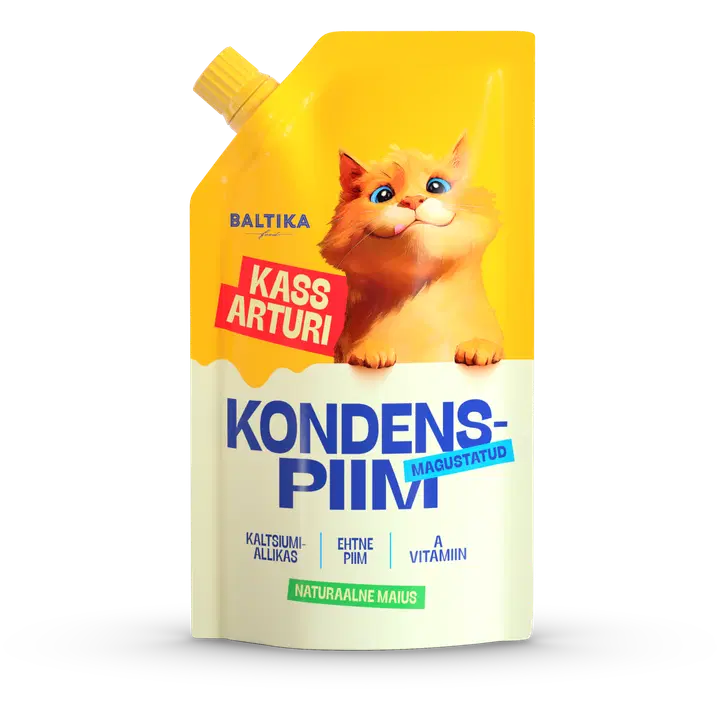 Baltika Kass Arturi kondenspiim magustatud, 290 g