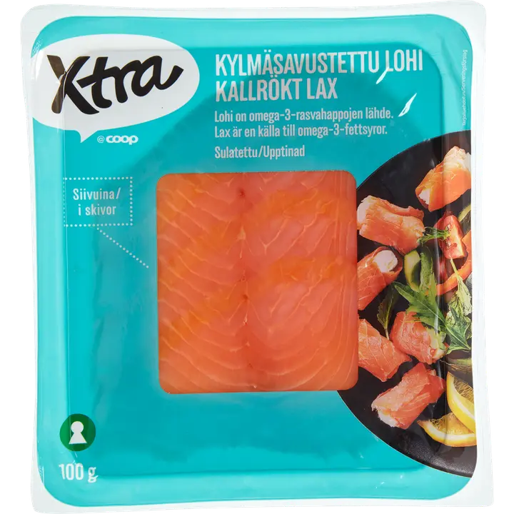 Xtra Viilutatud Külmsuitsulõhe 100G