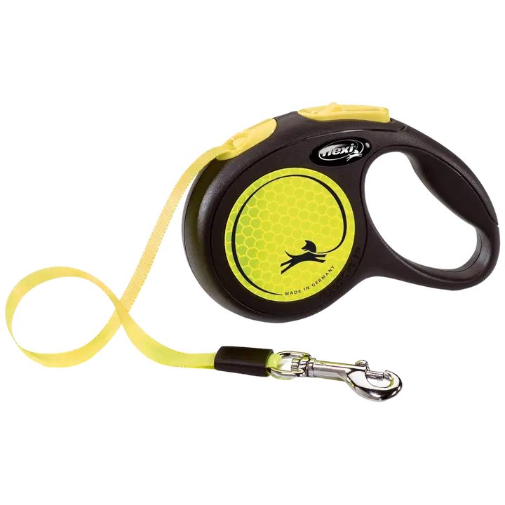 Flexi New Classic Neon Tape S 5m keltainen