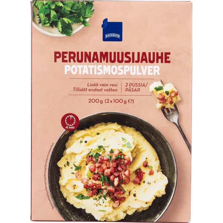 Kartulipüreepulber 2 pakki