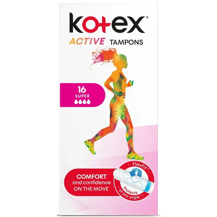 Tampoon Kotex Active super 16tk