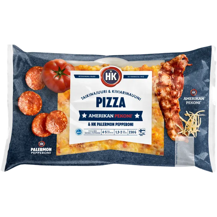 HK Pizza Pekoni-pepperoni 230g