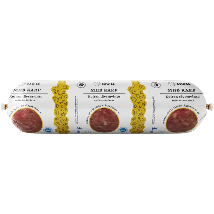 NEUfrau Oy MHB Karp koiran täysravinto pakaste 500g