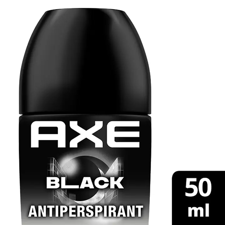 Axe Black Antiperspirantti Deodorantti Roll-On kuivuu iholla 2 kertaa tavallista nopeammin 50 ml