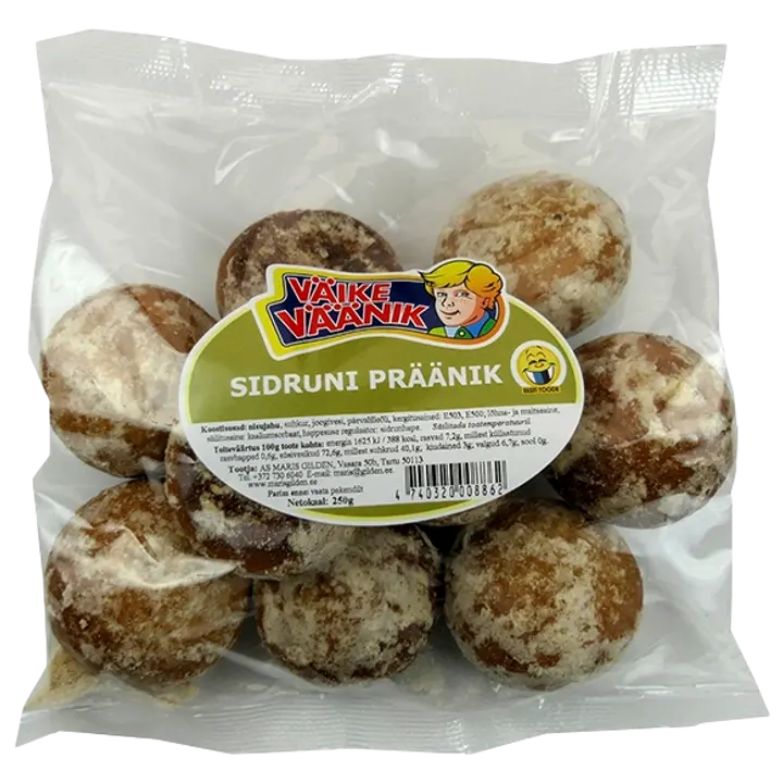 Väike Väänik sidrunimaitselised präänikud 250 g