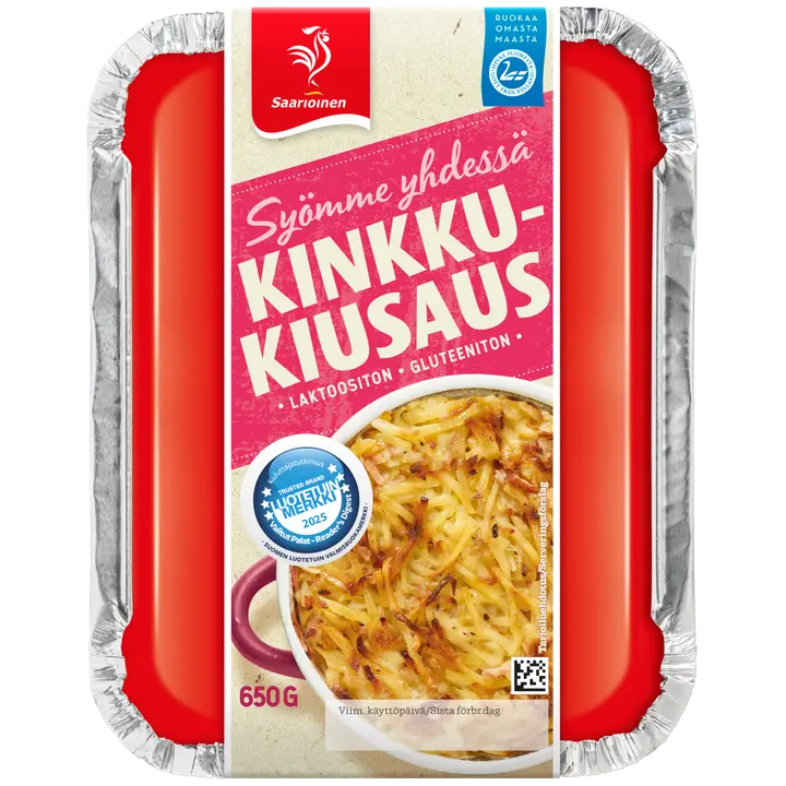Saarioinen Syömme yhdessä Kinkkukiusaus 650g