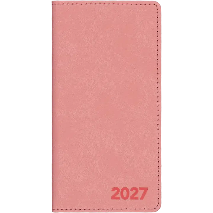 Fickkalender TimeSystem Pocket Classic 2027 persika