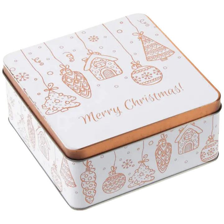 AmandaB peltirasia 15cm, kulta/valkoinen