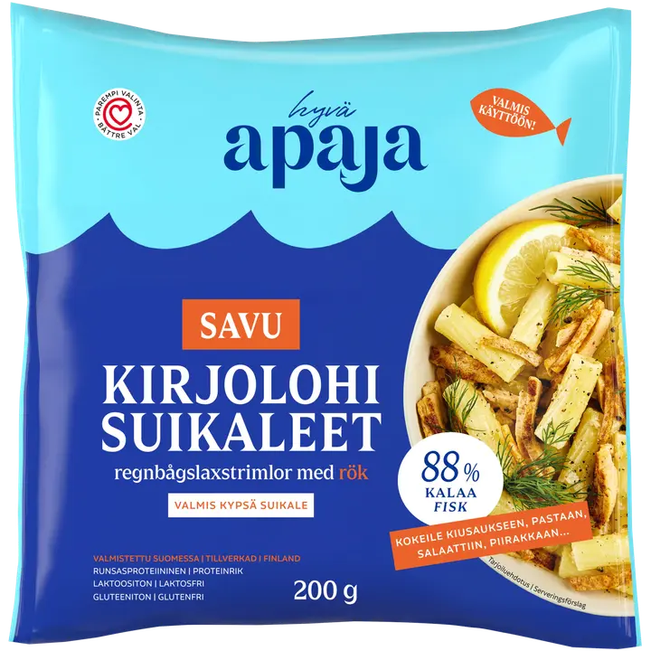 Hyvä Apaja Kypsä Savukirjolohisuikale 200 g