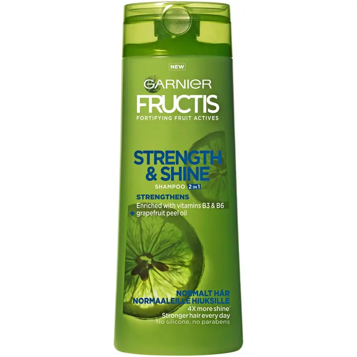 Šampoon Garnier Fructis 2in1 Strength&Shine 250ml