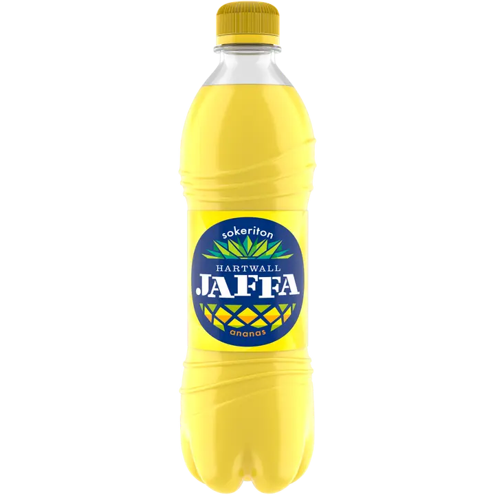 Hartwall Jaffa Ananas Sokeriton virvoitusjuoma 0,5 l