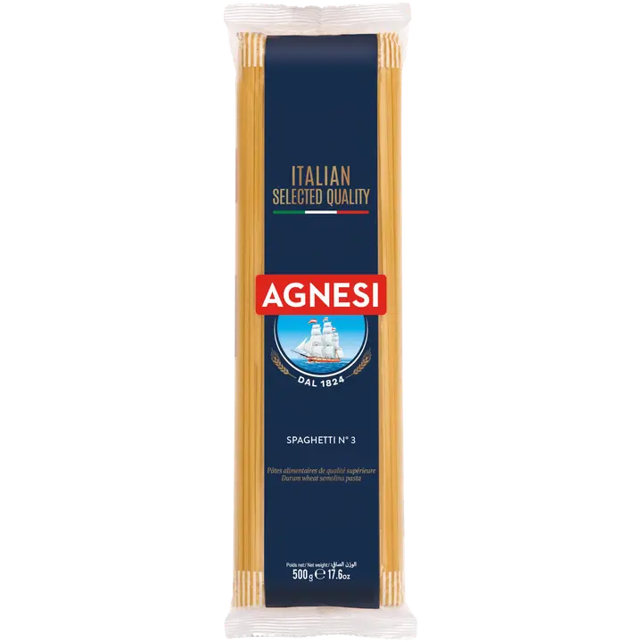 Agnesi pasta Spaghetti no3 500g