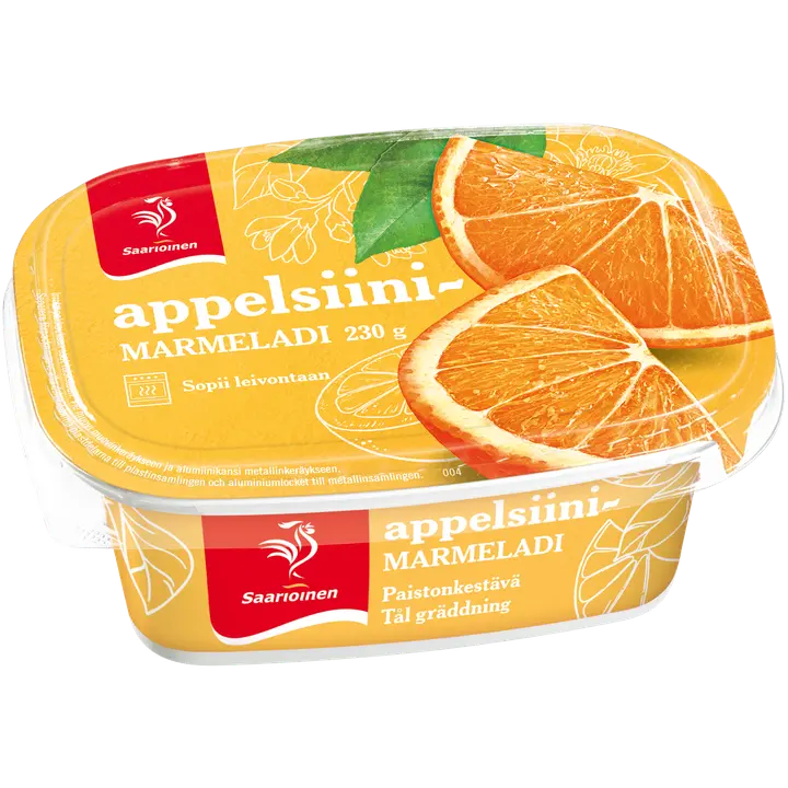 Saarioinen Appelsiinimarmeladi 230g