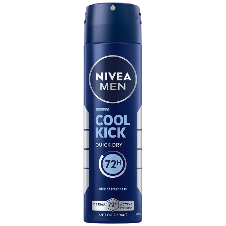 NIVEA MEN 150ml Cool Kick Deo Spray -antiperspirantti