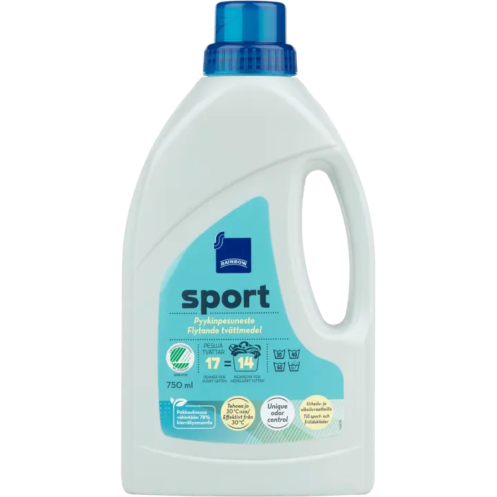 Rainbow Sport pyykinpesuneste 750 ml
