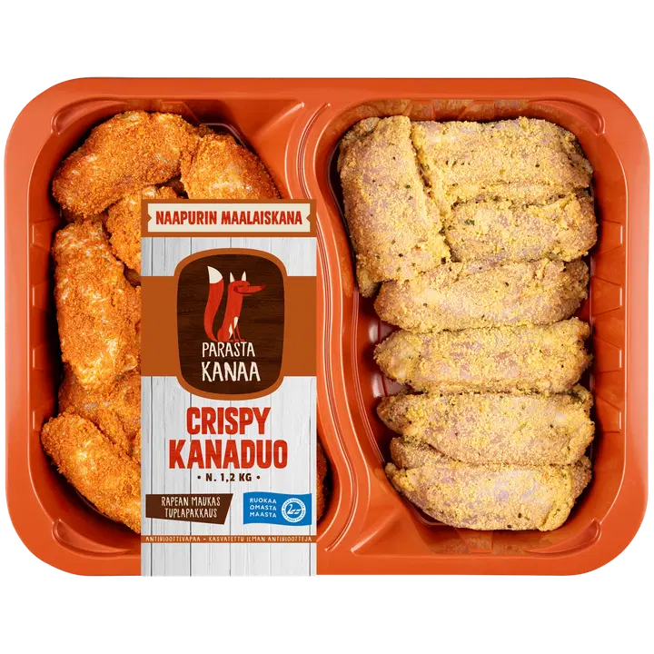 Naapurin Maalaiskanan Crispy Kanaduo n. 1,2kg