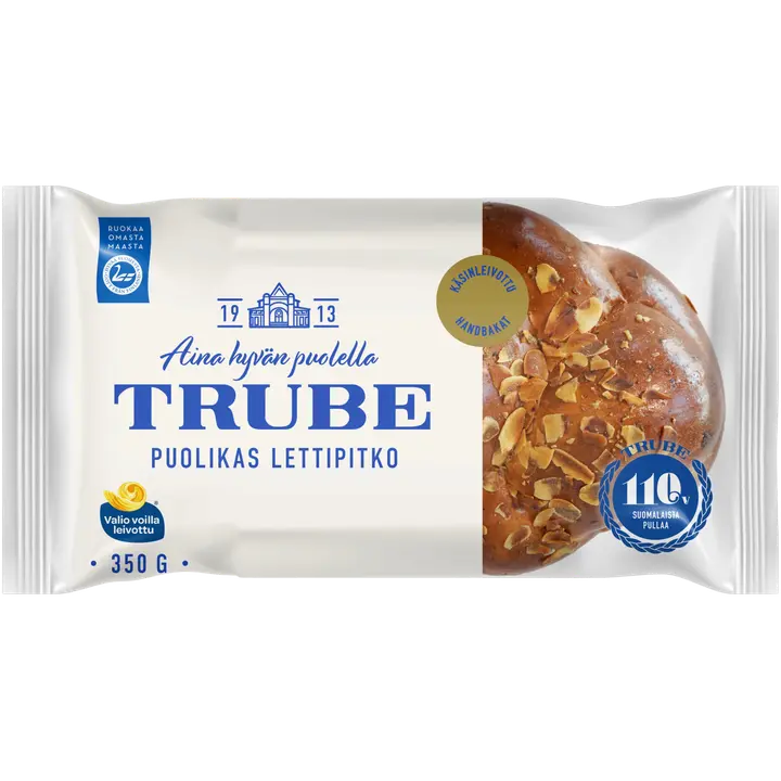Trube Puolikas Lettipitko 350g pullapitko