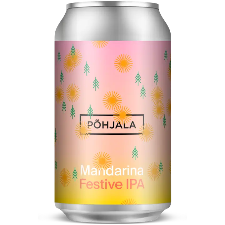 Põhjala Mandarina IPA õlu 5,5%vol 330 ml