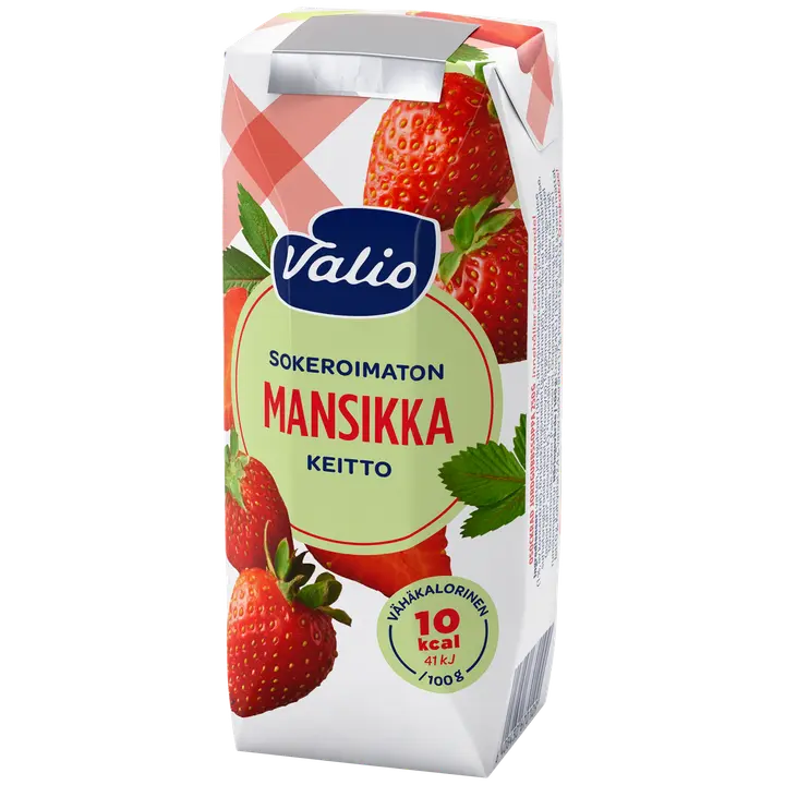 Valio mansikkakeitto 250 g sokeroimaton