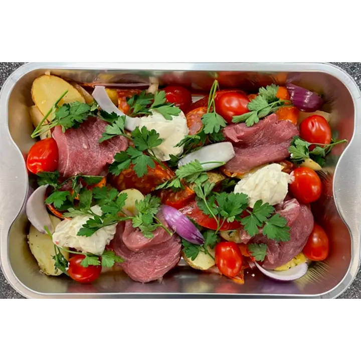 Herkku Preps Porsaanfile & Chorizo