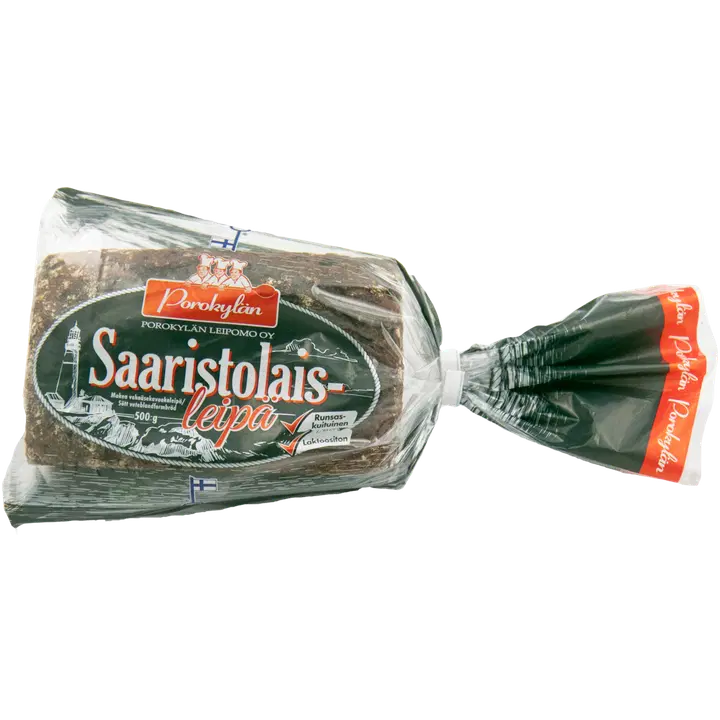 Porokylän Saaristolaisleipä 500 g makea vehnäsekavuokaleipä