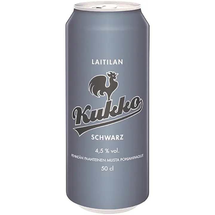 Laitilan Kukko Schwarz 4,5% 0,5L olut