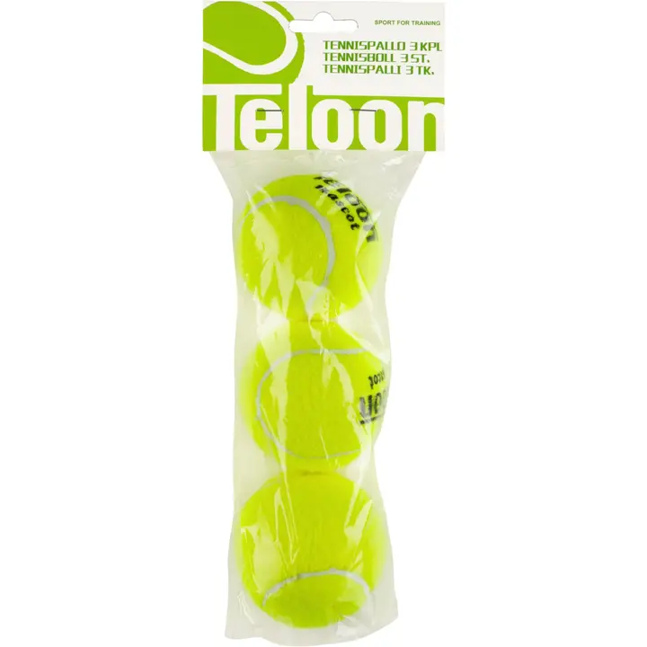 Teloon tennispallo 3 kpl T801