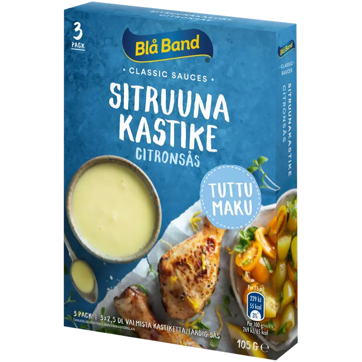 Blå Band Sitruunakastike 3x35g