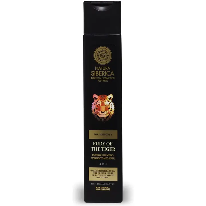 Šampoon Natura Siberica Fury of the Tiger Men 250ml