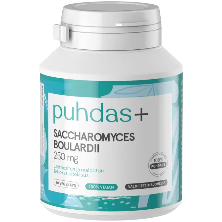 Puhdas+ Saccharomyces boulardii 60 kaps