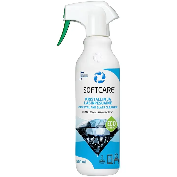 Softcare Kristallin ja lasinpesuaine 500ml