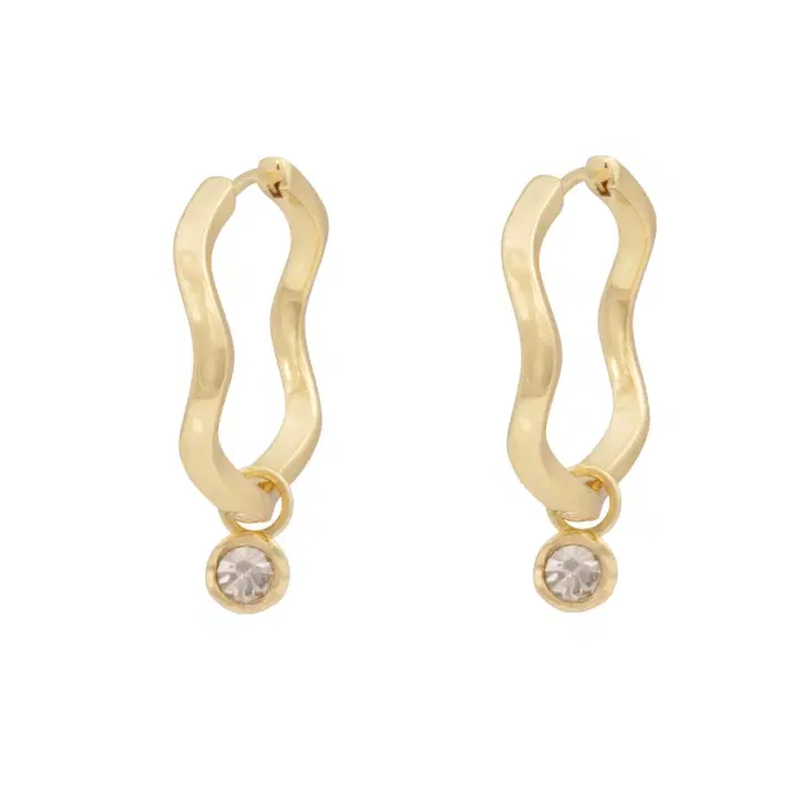 Snö of Sweden Kitty kristalli riipusrengas korvakoru k