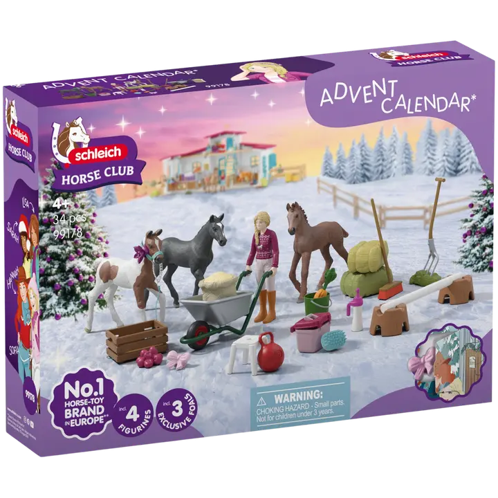 Schleich joulukalenteri Horse Club 2025