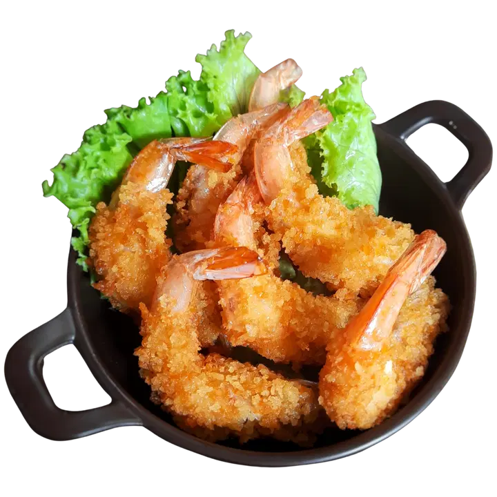 Fire Wok Friteerattu katkarapu